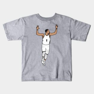 Three points dinwiddie Kids T-Shirt